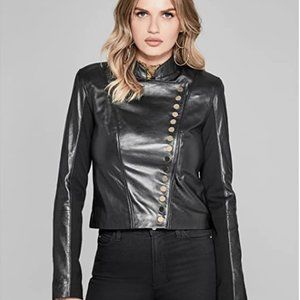 Marciano Luna Paneled Leather Jacket NEW! 💋